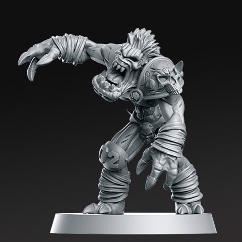 Image of 02 Eternals Ghoul Fantasy Football 32mm