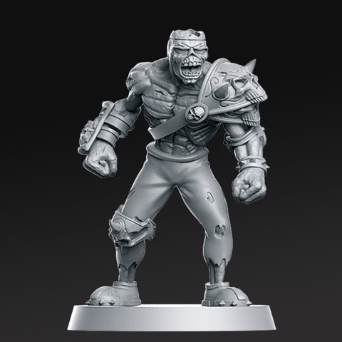 Image of 06 Eternals Zombie Fantasy Football 32mm