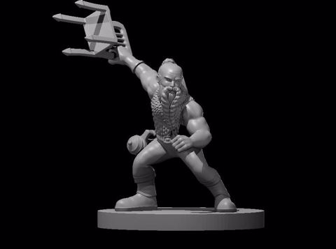 Image of Dwarf Improvised Weapon Fighter
