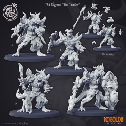 Image of Kigrux 'The Leader' (PRE-SUPPORTED)