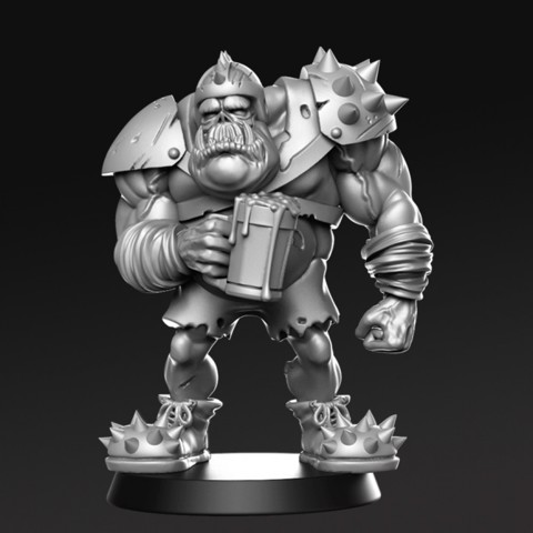Image of Orkbeer - Orc wirth beer - 32mm - DnD -