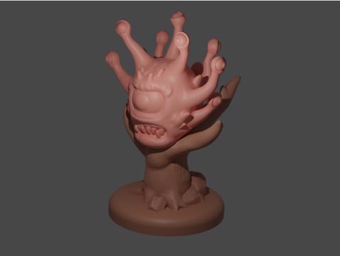 Image of Beholder in a tree - support free!