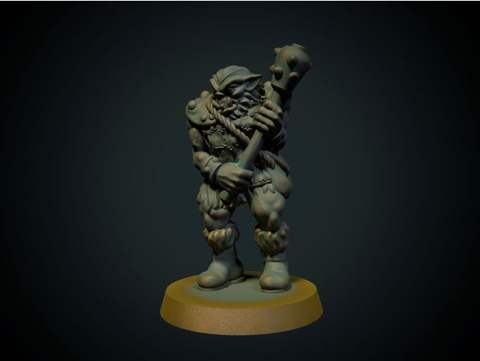 Image of Bugbear 28mm (supportless, FDM friendly)