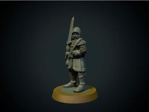 Image of Yet another knight 28mm (supportless, FDM friendly)