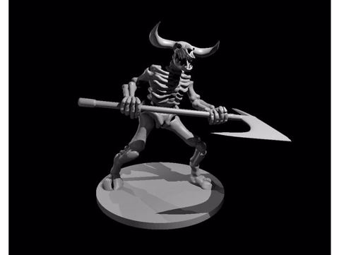 Image of Minotaur Skeleton Updated