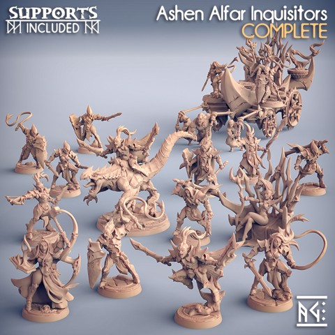 Image of COMPLETE Ashen Alfar Inquisitors (Presupported)