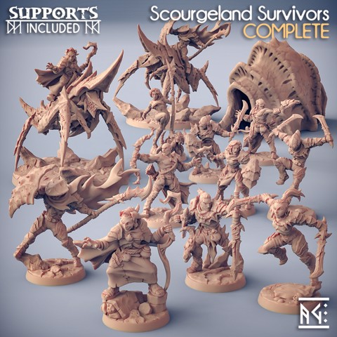 Image of COMPLETE Scourgeland Survivors (Presupported)