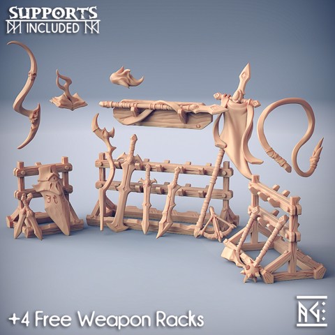 Image of Weapons for Loot & Racks: Ashen Alfar Inquisitors