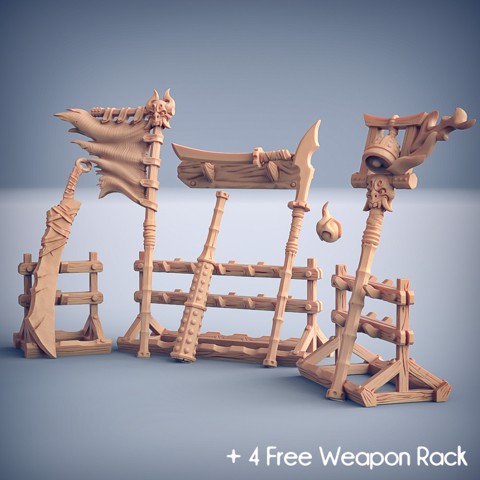 Image of Weapons for Loot & Racks: Oni Clan