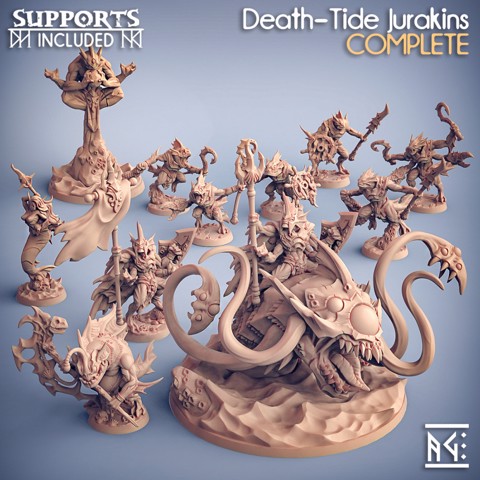 Image of COMPLETE Death-Tide Jurakins (presupported)