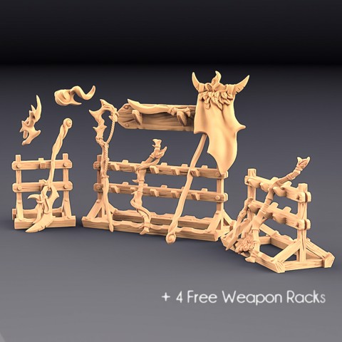 Image of Weapons for Loot & Racks: Deepwood Alfar Set