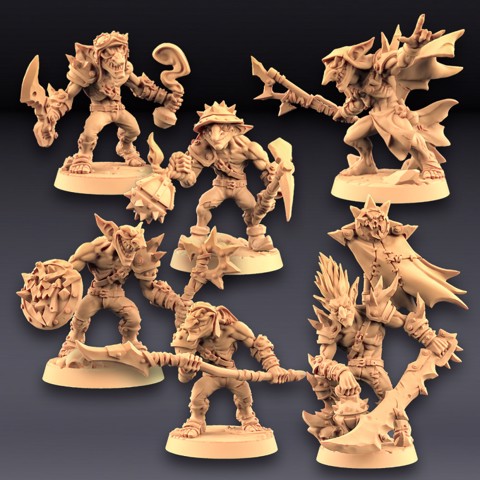 Image of Sparksoot Goblins - 4 Modular + 2 Heroes