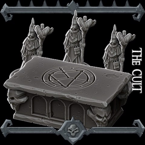 Image of Gothic City: The Cult (MONSTER MINIATURES II KICKSTARTER IS NOW LIVE)