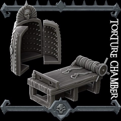 Image of Gothic City: Torture Chamber (MONSTER MINIATURES II KICKSTARTER IS NOW LIVE)