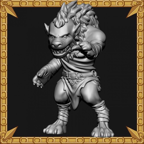 Image of Gnoll Warcaster