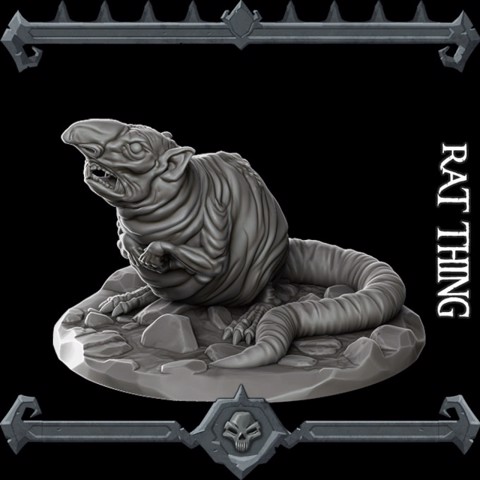 Image of Rat Thing (See Link Below for Kickstarter!)