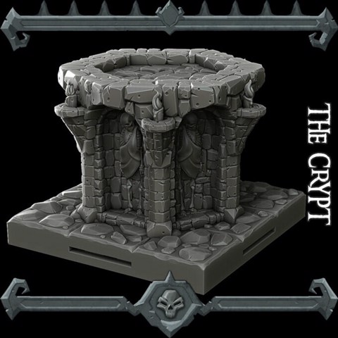Image of Gothic City: They Crypt (MONSTER MINIATURES II KICKSTARTER IS NOW LIVE)