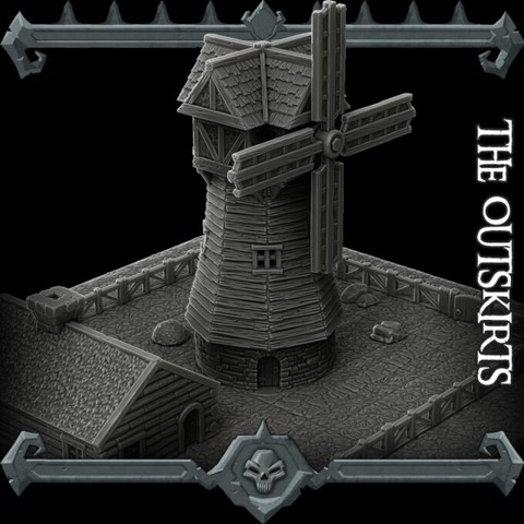 Image of Gothic City: Outskirts (MONSTER MINIATURES II KICKSTARTER IS NOW LIVE)