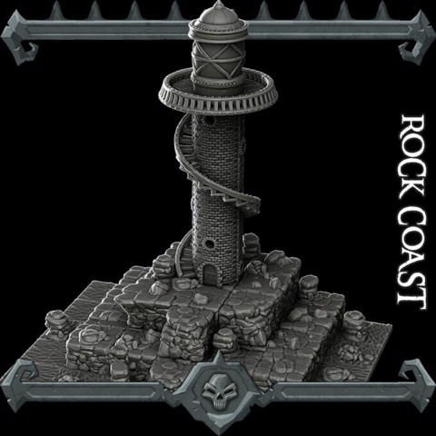 Image of Gothic City: Rock Coast (MONSTER MINIATURES II KICKSTARTER IS NOW LIVE)