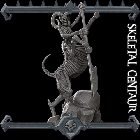 Image of Deluxe Skeletal Centaur