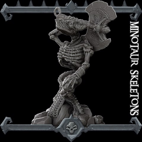 Image of Minotaur Skeletons