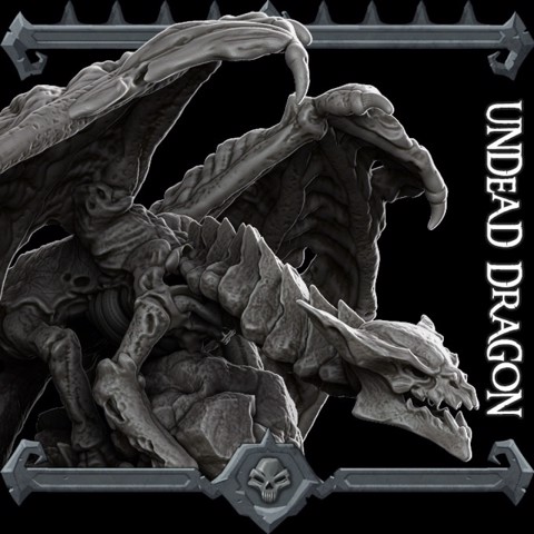 Image of Epic Model Kit: Undead Dragon