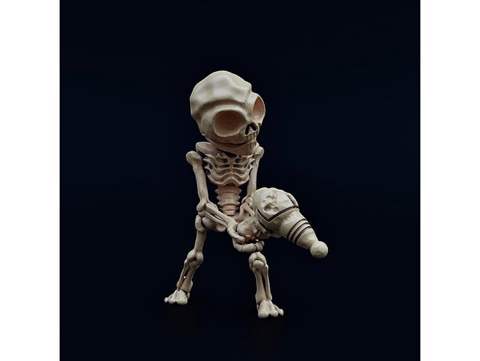 Image of Skeletal Zeta-Reticulan Minion
