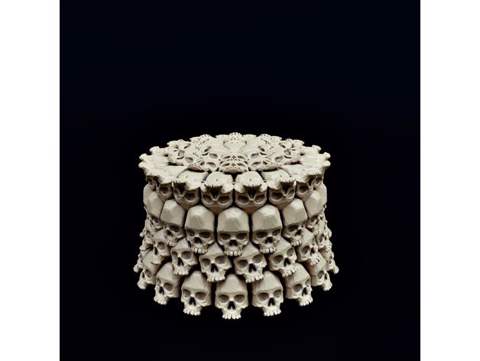 Image of Skull Pedestal