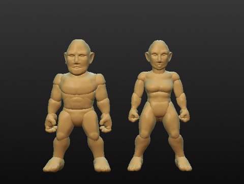 Image of Sculptris Dummies: Gnomes