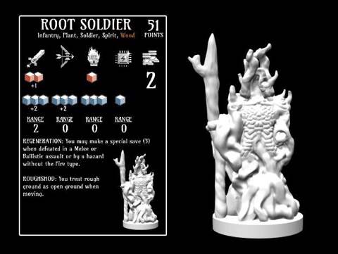 Image of Root Soldier (18mm scale)