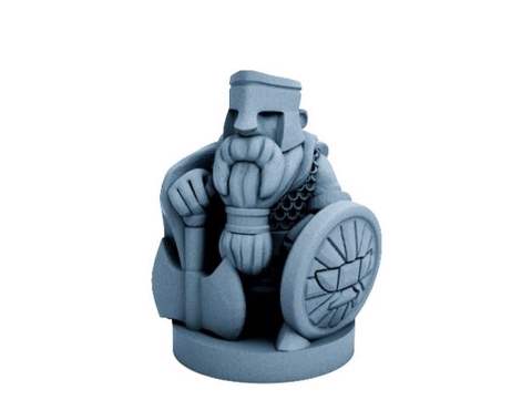 Image of Dwarfclan Hold Guardian (18mm scale)