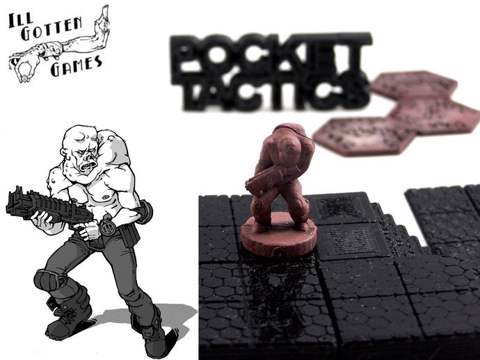 Image of Pocket-Tactics: Mutant Bounty Hunter (Second Edition)