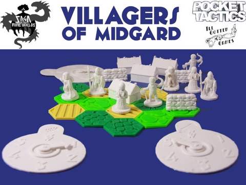 Image of Pocket-Tactics: Villagers of Midgard (Second Edition)
