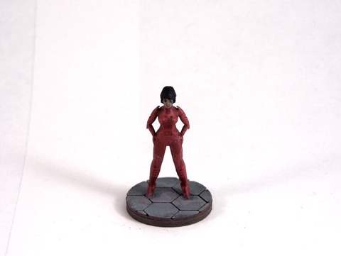 Image of Female Starfarer (28mm Miniature)