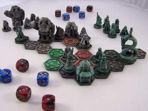 Image of Pocket-Tactics: Elves of the Shining Host against the Dwarves of the Mountain Holds (First Edition)