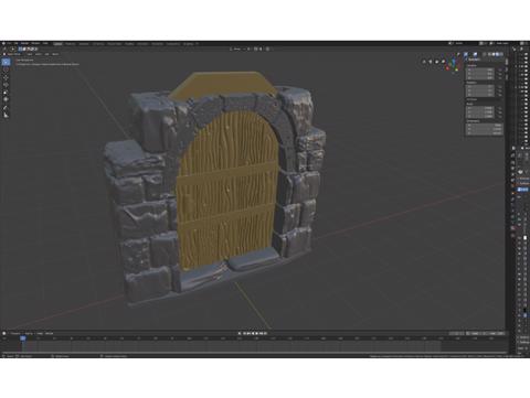 Image of OpenForge Dungeon Stone Dungeon Sticks V3 (Set 2)