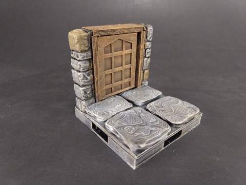 Image of OpenForge 2.0 Dungeon Stone Square Doors