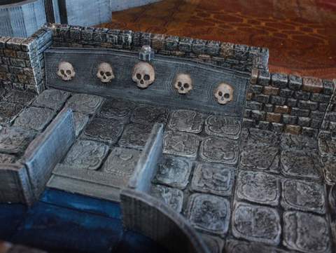 Image of OpenForge Skull Crossing Diorama Tile