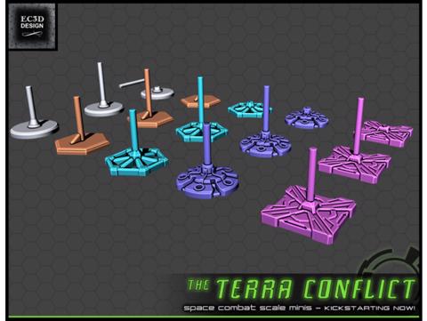 Image of Flight Stands / Bases - The Terra Conflict