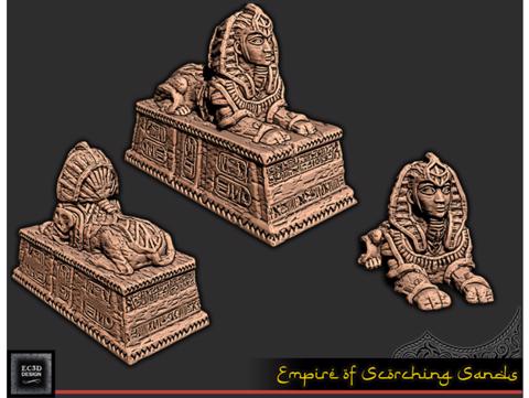 Image of Sphynx Statue - Tabletop Gaming