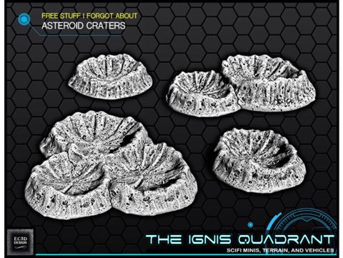 Image of Asteroid Craters - The Ignis Quadrant