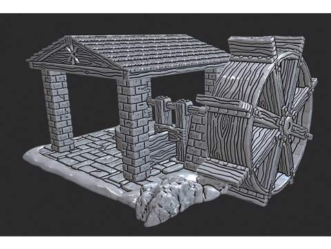 Image of OpenForge - Open-air Water Wheel Mill