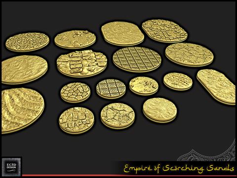 Image of Empire of Scorching Sands - Round Bases