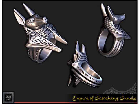 Image of Anubis Ring - RPG Prop
