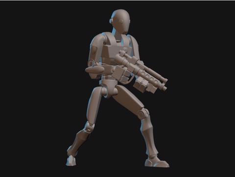 Image of Commando Droid Miniatures