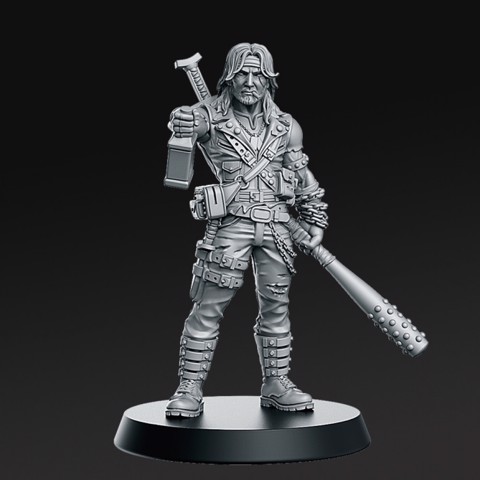 Image of Gerardo - From Wasteland - 32mm - DnD -