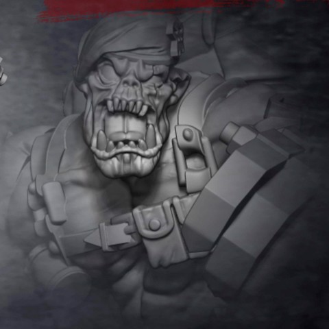 Image of Orc Kommando Blitz leader