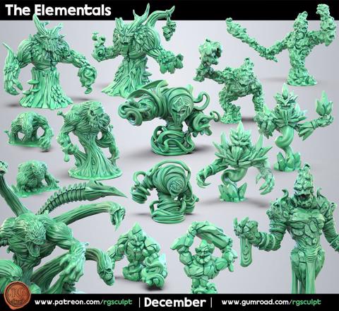 Image of Elementals _ The complete Collection