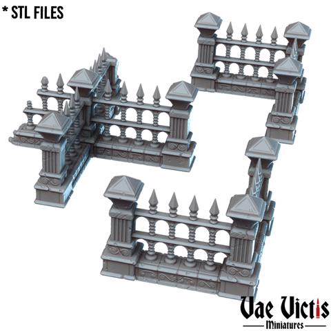 Image of Gothic fences (modular set)