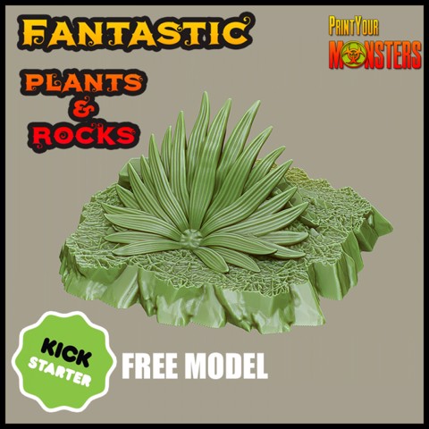 Image of KICKSTARTER- Fantastic Plants and Rocks